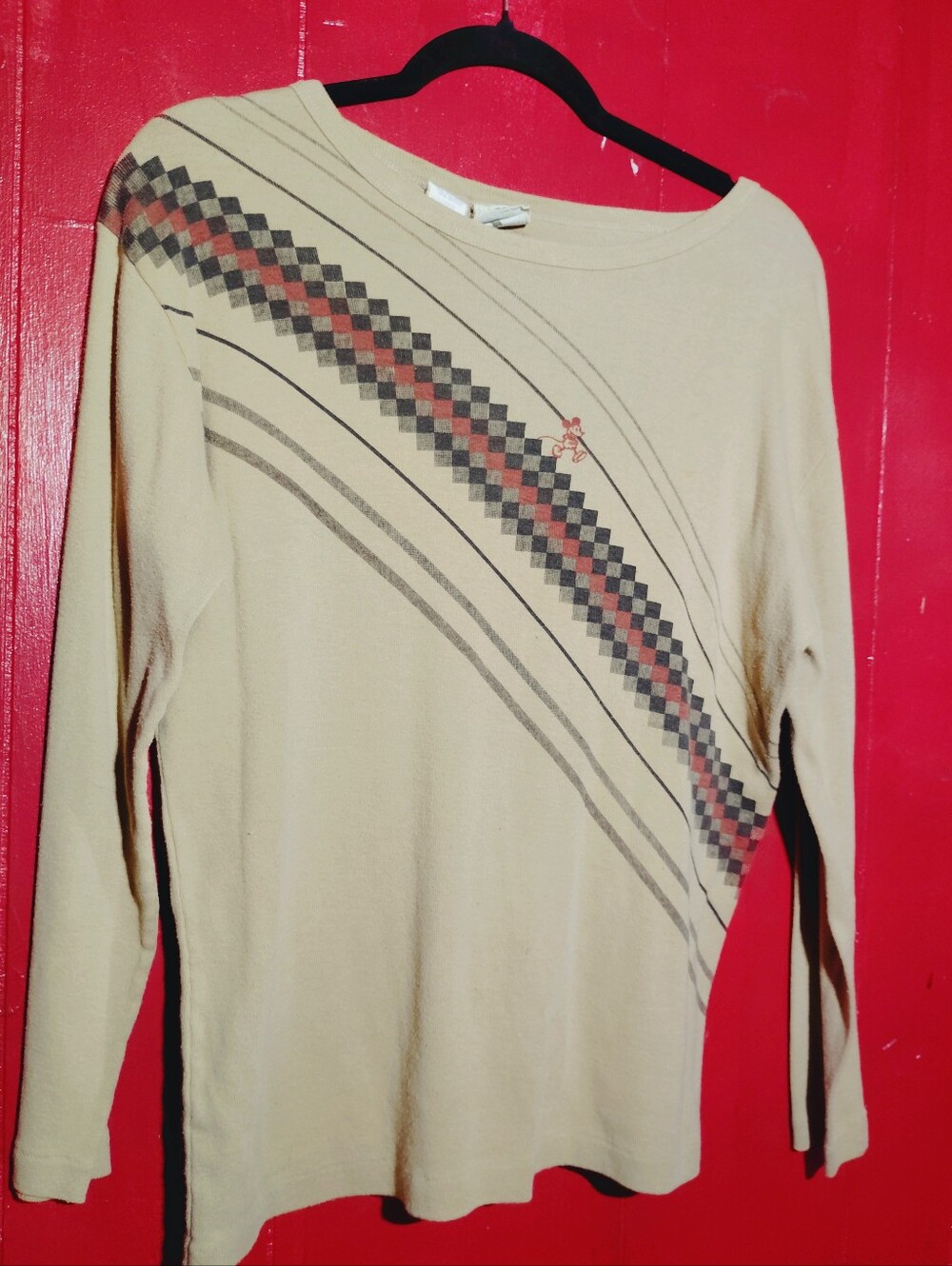 Rare Vintage 70s Kennington Mickey Mouse Long Sleeve